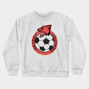 1967 Detroit Cougars Vintage Soccer Crewneck Sweatshirt